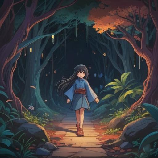 A mystic scene depicting the struggle of self-expression, symbolic representation of hidden emotions, a shadowy figure cloaked in uncertainty, surrounded by swirling mist, ethereal light illuminating a path, contrasting darkness and light, an aura of spiritual conflict, deep blues and purples, dreamlike atmosphere, 4k