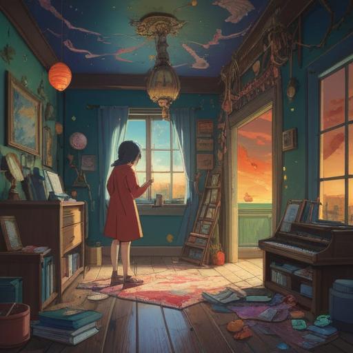 A hopeful scene depicting a lucky charm to turn around an unwanted pregnancy situation, vibrant colors, a serene atmosphere, symbolic representation of hope, an intricate design of the lucky item, nature elements surrounding it, soft light illuminating the charm, emotionally expressive imagery, 4k