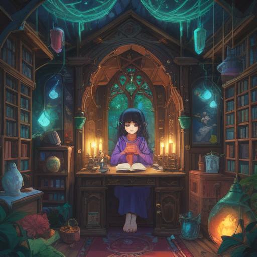 A symbolic illustration representing the spiritual meaning of frequently forgetting things, scattered personal belongings in a serene environment, ethereal light illuminating the forgotten items, a figure in contemplation surrounded by a gentle aura, vibrant colors reflecting emotions, introspective atmosphere, visual representation of mindfulness and self-discovery, 4k