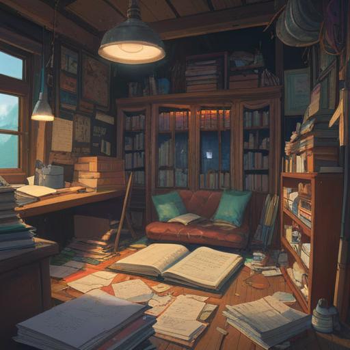 A visually organized scene depicting the concept of