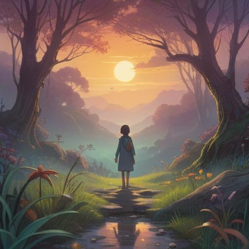 A serene and ethereal scene depicting a person reaching out toward a glowing figure in a misty landscape, soft light illuminating the surroundings, symbols of connection and love represented by floating orbs, gentle colors conveying a feeling of longing and hope, spiritual essence captured in the atmosphere, dreamlike quality, 4k