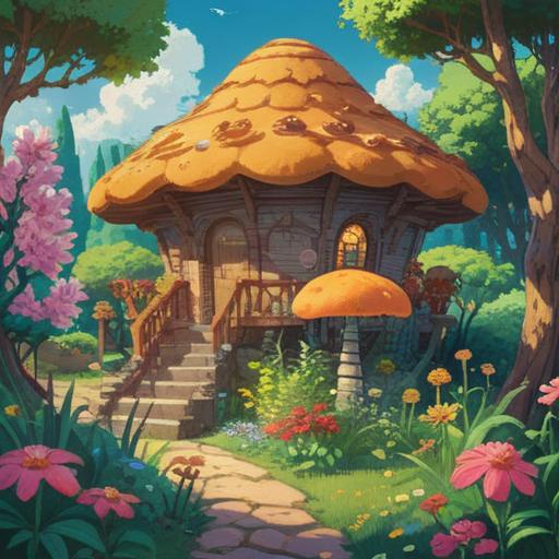A serene landscape showcasing a beehive nestled in a blossoming garden, bees buzzing around, vibrant flowers in full bloom, symbolizing hard work and community, warm sunlight filtering through leaves, a gentle breeze rustling, conveying the importance of collaboration and persistence in life, peaceful atmosphere, clear sky, 4k