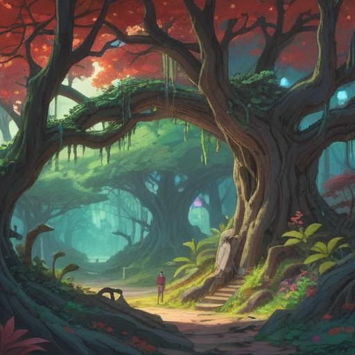 A serene grave visit scene, an encounter with a lizard, symbolic representation of spiritual signs, tranquil atmosphere, subtle light filtering through trees, respectful demeanor, nature intertwining with human reflection, emotional connection to the past, mystical elements surrounding the lizard, detailed gravestone, soft shadows, peaceful surroundings, 4k