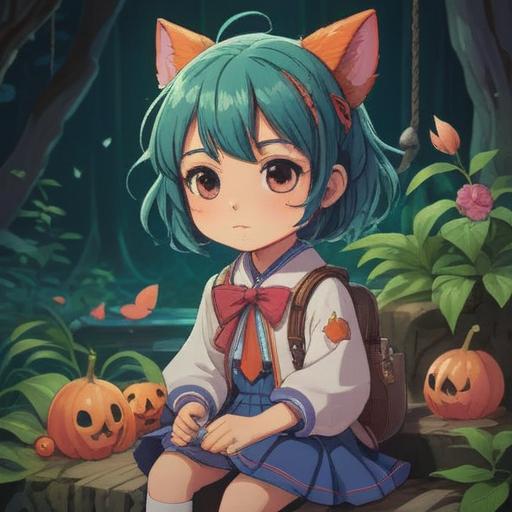 A charming illustration of a petite accessory featuring a lucky charm that enhances a cute dimpling effect on the cheek, soft and whimsical design, colorful and bright elements, intricate detailing showcasing the charm's craftsmanship, magical aura, playful character with a cheerful expression, serene background with gentle light, 4k