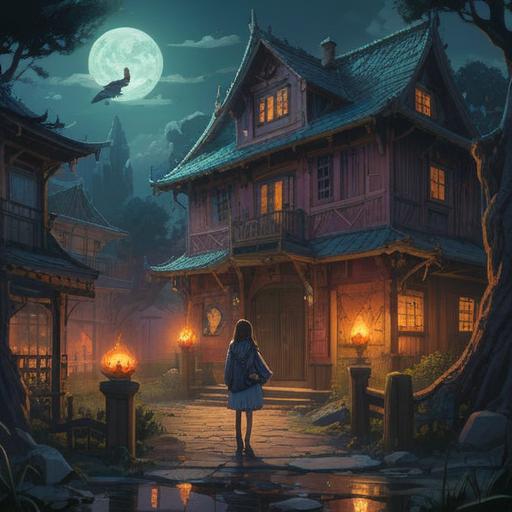 A mysterious and foreboding scene depicting spiritual warning signs related to perverts, ominous shadows, unsettling symbols in the environment, faint ghostly figures, dark forest background, eerie atmosphere, clear emphasis on caution and vigilance, vivid contrast between light and dark, thought-provoking imagery, 4k