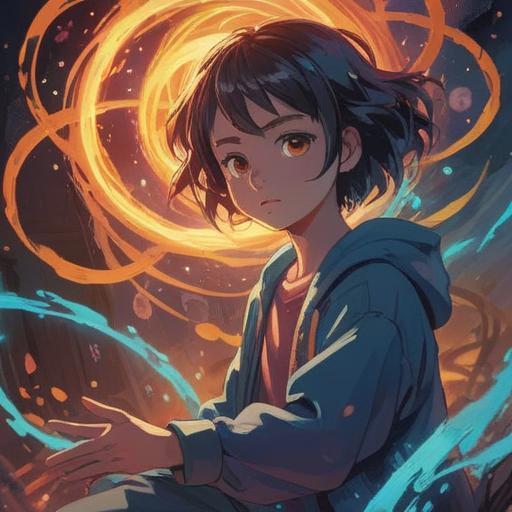 A spiritual illustration depicting a person with unusual traits, surrounded by vibrant energy, ethereal light illuminating their presence, representing individuality and uniqueness, abstract symbols of enlightenment in the background, serene atmosphere, dreamlike quality, 4k