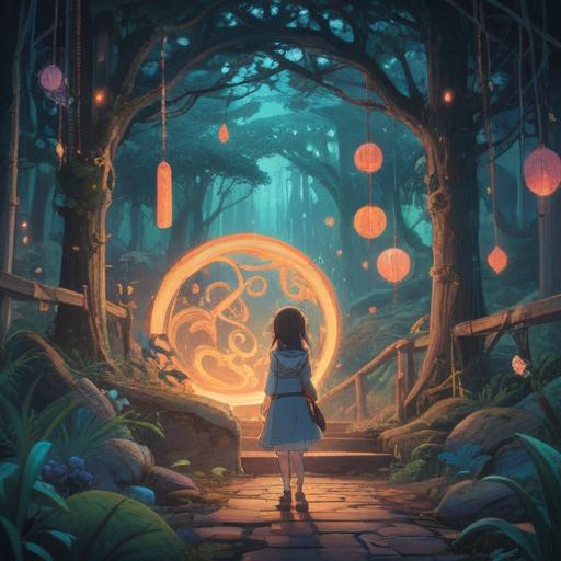 A serene smartphone wallpaper design, featuring symbolic spiritual signs, calming color palette, harmonious composition, ethereal backgrounds, mystical symbols subtly integrated, personal reflection theme, emphasis on mindfulness and intention, 4k