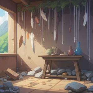 壁から物が落ちるスピリチュアルな意味の解説