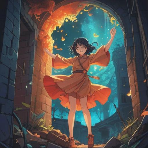 A surreal illustration depicting a photograph falling from a wall, ethereal glow surrounding the image, symbolic representation of change, spiritual awakening, dreamlike atmosphere, detailed textures of the wall, floating orbs of light, contemplative mood, 4k