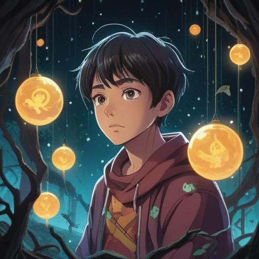 A serene and mystical scene depicting a person experiencing forgetfulness, surrounded by glowing orbs representing divine guidance, ethereal light illuminating their face, a gentle forest backdrop symbolizing tranquility, soft pastel colors creating a calming atmosphere, a sense of awakening and acceptance, 4k