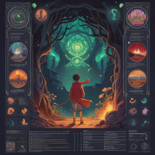 A visually organized infographic, vibrant colors, clear sections and headings, icons representing various topics, easy-to-read layout, engaging typography, balanced illustrations, educational content, modern design, high-resolution