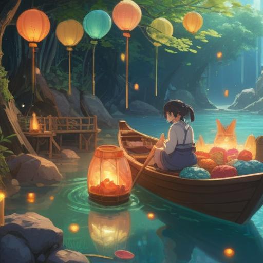 A serene and ethereal scene depicting the spiritual symbolism of receiving gifts, a person surrounded by floating, glowing objects representing abundance, warm sunlight filtering through a gentle mist, a peaceful expression of gratitude on their face, soft pastel colors, dreamlike atmosphere, harmonious design, 4k