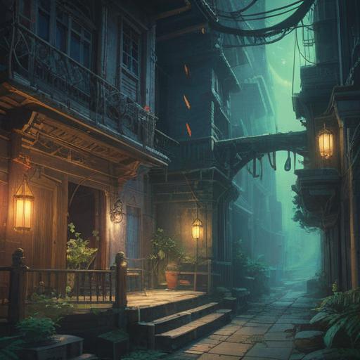 A mystical scene depicting spiritual signs of losing or breaking objects, ethereal light illuminating subtle symbols, a sense of awareness and mindfulness in the atmosphere, a person reflecting on their surroundings, soft shadows and pastel colors, nature elements like falling leaves, subtle hints of the universe's guidance, 4k