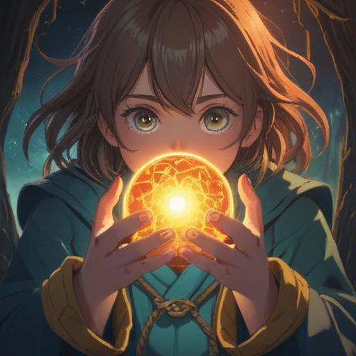 A serene and uplifting scene depicting the act of giving, hands gently exchanging a glowing orb, soft golden light radiating between them, surrounded by ethereal energy and swirling colors, symbolizing spiritual connection, harmonious atmosphere, nature-inspired background with lush greenery and gentle sunlight filtering through trees, 4k