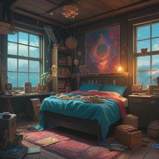 A mystical and serene illustration of broken objects and missing items, displaying various spiritual symbols, ethereal light surrounding the scene, soft and vivid colors, emphasizing the concept of attention to spiritual signs, enchanting and dreamlike atmosphere, subtle expressions of emotions, intricate details in the objects, 4k