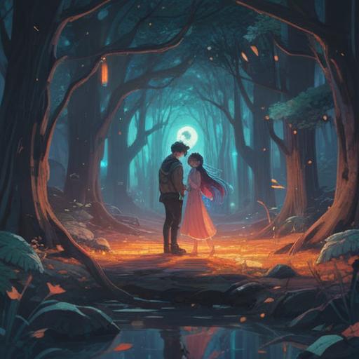 A mystical scene depicting the concept of spiritual signs in love, an ethereal glow surrounding disappearing objects, symbolic representations of love and loss, soft lighting casting gentle shadows, a serene atmosphere filled with floating hearts and faint whispers, delicate details of nature weaving into the background, evocative imagery, 4k