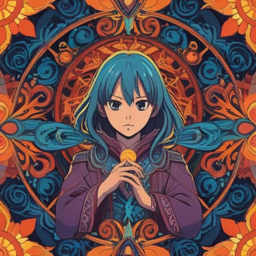 A mysterious and enchanting talisman, glowing softly, surrounded by an aura of positivity, intricate patterns symbolizing luck and protection, a vibrant setting with hints of fortune, whimsical atmosphere, thoughtful character contemplating its power, 4k