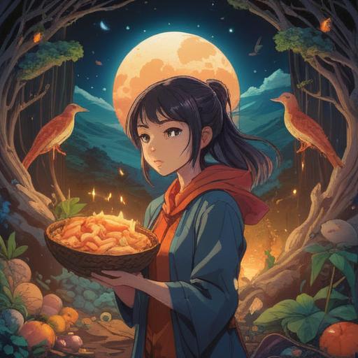 A serene scene depicting the concept of