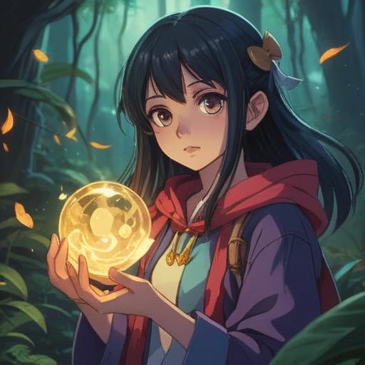 A broken garment revealing a lucky charm, mystical aura surrounding the item, soft light illuminating the scene, contrast between wear and treasure, whimsical setting, enchanting visuals, vivid colors, 4k