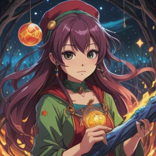 A whimsical illustration of a lucky charm that transforms a stained outfit into something beautiful, vibrant colors, magical sparkles surrounding the charm, a happy character holding the charm with a relieved expression, laundry room setting in the background, playful and lighthearted atmosphere, detailed object design, 4k