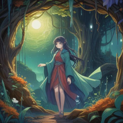 A mystical illustration depicting the spiritual significance of holes in clothing, an ethereal backdrop with soft, flowing fabrics, symbols of transformation, light radiating through the holes, a serene figure meditating amidst nature, vibrant colors representing energy flow, dreamlike atmosphere, 4k