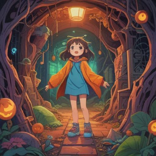 A humorous and whimsical scene, a person with a surprised expression, discovering a hole in their clothing, vibrant colors, humorously exaggerated features, surrounding friends sharing a fun moment, playful atmosphere, unexpected luck through a comical mishap, 4k