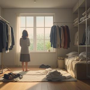 服の断捨離を通したスピリチュアルな意味の解説