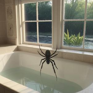風呂で蜘蛛を見た時のスピリチュアルな意味を解説