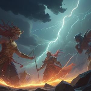 風神と雷神のスピリチュアルな意味を解説