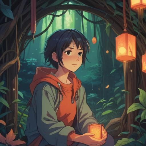 A serene and uplifting illustration of a person surrounded by a warm, glowing light, symbolizing spiritual protection, vibrant nature in the background, flourishing plants and flowers, clear blue sky, gentle breeze, the person exuding health and vitality, peaceful expression, ethereal aura, harmonious environment, 4k