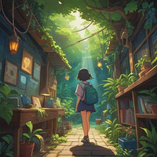 A vibrant illustration of a person practicing positive daily habits, surrounded by elements symbolizing energy, such as sunlight, greenery, and cheerful colors, depicting yoga, meditation, healthy food, and joyful interactions, a sense of balance and harmony, uplifting atmosphere, dynamic composition, 4k