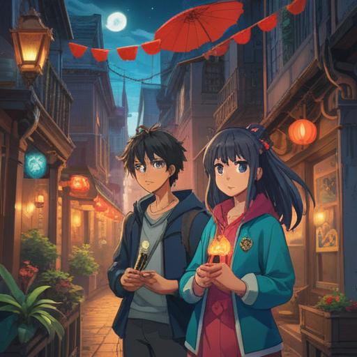 A couple overcoming their differences with a lucky charm, warm and inviting atmosphere, soft lighting, symbolic representation of harmony and connection, a delicate charm shining between them, expressive emotions on their faces, detailed background of a cozy home setting, 4k