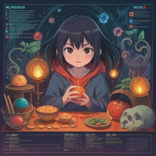 A comprehensive infographic, visually representing various aspects of summary techniques, organized layout, colorful charts and graphs, engaging icons, clear bullet points, educational style, modern design, easy-to-read typography, digital art