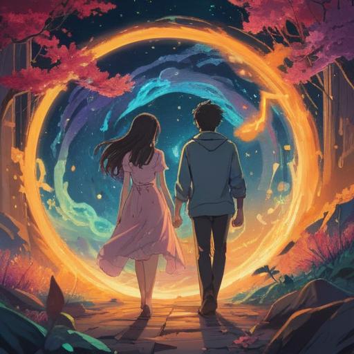 An ethereal representation of a person surrounded by a shimmering aura, depicting the emotional bond with a loved one facing illness, mystical elements intertwining with flowing energy, symbols of healing and protection, serene environment with soft light filters, deep connection between souls, spiritual guidance, representation of love and support, 4k