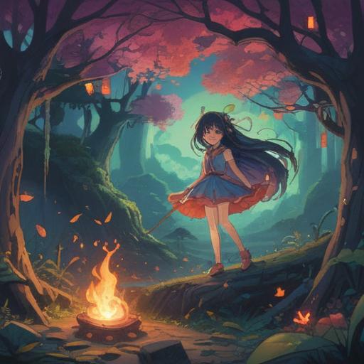 A mystical and surreal illustration, vibrant colors, representing spiritual symbolism, a broken item glowing with positive energy, a serene background with ethereal elements, uplifting atmosphere, reflection of divine guidance, abstract shapes and light, encouraging signs and omens, 4k