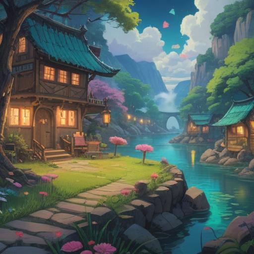 A serene, calming scene featuring a collection of lucky charms, soft pastel colors, gentle lighting, surrounded by calming nature elements, such as a tranquil garden, soothing water features, and warm sunlight filtering through trees, inviting atmosphere, conveying peace and comfort, 4k