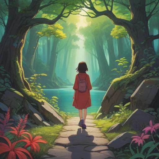 A spiritual perspective on the abundance of daily life, serene moments of mindfulness, rich tapestry of everyday experiences, vibrant connections with nature, presence in small joys, glowing energy surrounding daily activities, harmonious balance between the mundane and the divine, tranquil setting, inspired by spiritual enlightenment, 4k