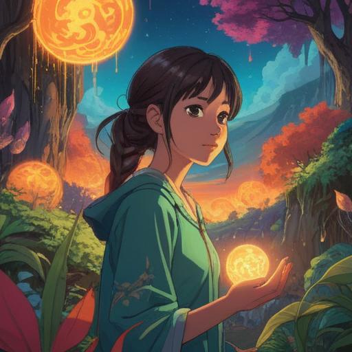 A serene and uplifting illustration, vibrant colors, spiritual symbols, nature surrounding a person receiving a healing energy, gentle light illuminating the scene, a peaceful expression on the person's face, harmony with the environment, ethereal presence of guiding spirits, emotional connection to health and wellness, 4k