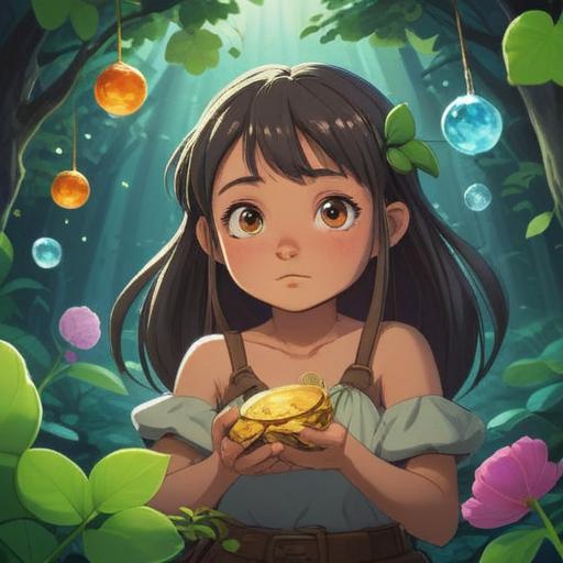 A striking and symbolic representation of the Ice Age Generation, depicting lucky symbols such as four-leaf clovers and lucky coins surrounded by glacial landscapes, vibrant contrasts between the icy background and the warm symbols, evoking feelings of hope and fortune, intricate details highlighting the resilience of this generation, uplifting atmosphere, 4k