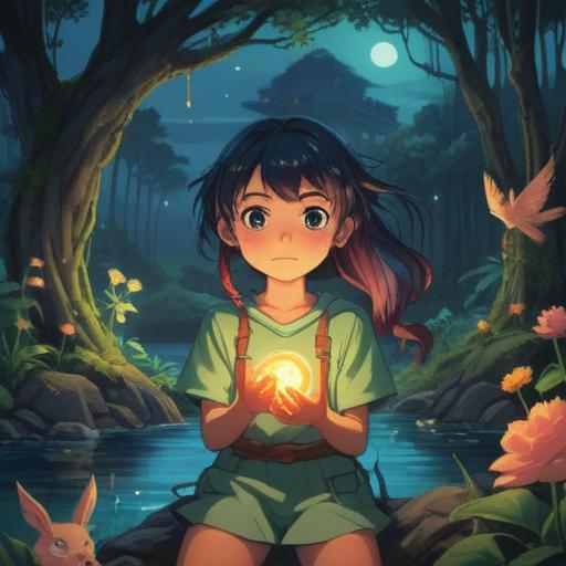 A soothing and peaceful illustration featuring a lucky charm designed to alleviate elbow pain, a delicate amulet glowing softly, surrounded by serene nature, gentle colors, an aura of tranquility, harmonious environment, emphasizing healing and relief, detailed textures, calming atmosphere, 4k