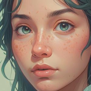 鼻筋の横のニキビに隠されたスピリチュアルな意味を解説