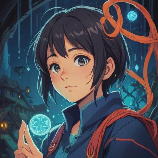 A thoughtful illustration depicting a character with an itchy nose, surrounded by swirling spiritual symbols, soft light illuminating the scene, a serene expression on their face, subtle hints of nature around them, engaging in reflection, vibrant yet calming colors, capturing the essence of spiritual awareness, 4k