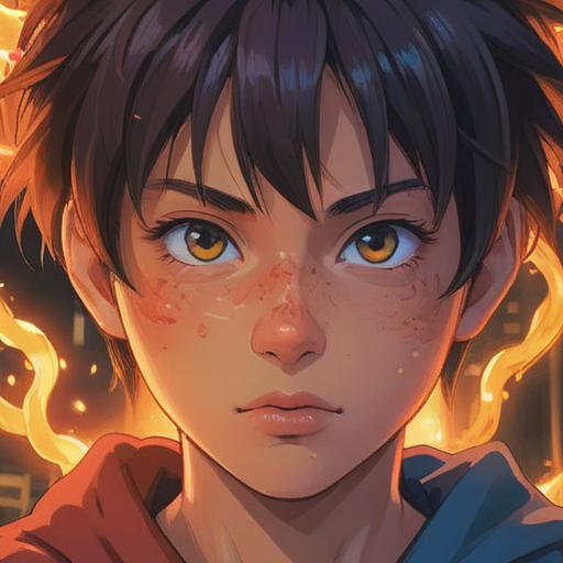 A close-up of a person's face with a prominent pimple on the nose, surrounded by an ethereal glow, symbolic representations of intuition and inner awareness, delicate wisps of energy emanating from the pimple, a calming background of soft colors and gentle textures, emphasizing spiritual growth and self-reflection, 4k