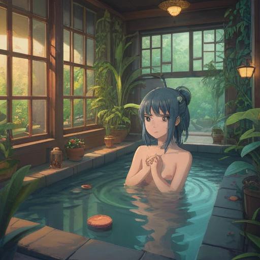 A serene and calming scene, depicting a gentle skincare ritual, soft pastel colors, a tranquil spa environment, natural elements like plants and crystals, a person smiling while applying skincare products, warm lighting creating a peaceful atmosphere, focus on self-care and healing, promoting inner peace and self-love, 4k