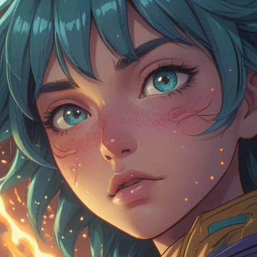 A close-up illustration of an eyebrow with a prominent pimple nestled within it, a mystical aura surrounding the scene, subtle sparkles representing spiritual signs, a thoughtful expression on the face conveying introspection, an ethereal background with soft light, symbols of self-care and awareness, conveying a message of mindfulness, 4k