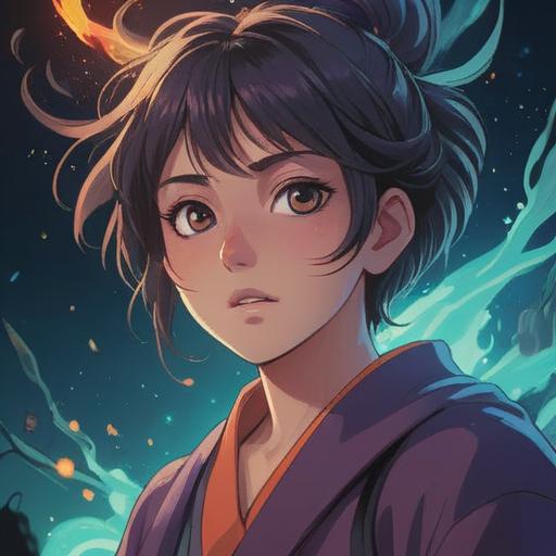 A mystical scene depicting a person experiencing an itchy eyebrow, surrounded by ethereal light, symbols of spiritual awareness, soft whispers of energy in the air, nature elements representing intuition, a serene expression reflecting mindfulness, 4k