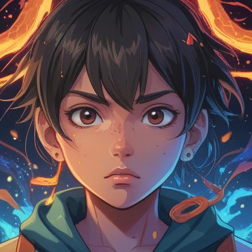 A spiritual illustration depicting a pimple between the eyebrows, symbolizing emotional tension and stress, mystical aura surrounding the area, vibrant colors representing energy blockages, a meditative figure in the background, serene environment, ethereal light illuminating the pimple, interconnectedness of body and spirit, 4k