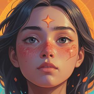 眉間の下にできたニキビのスピリチュアルな意味を解説