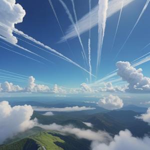 飛行機雲がたくさん出た時のスピリチュアルな意味を解説