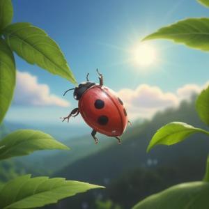 飛んでいるてんとう虫が示すスピリチュアルな意味を解説